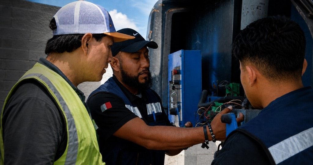 Equipo técnico KMQ en servicio y refacciones